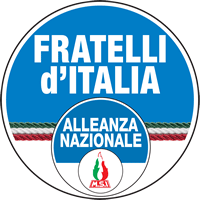 Logo del movimento / partito FRATELLI D' ITALIA - ALLEANZA NAZIONALE