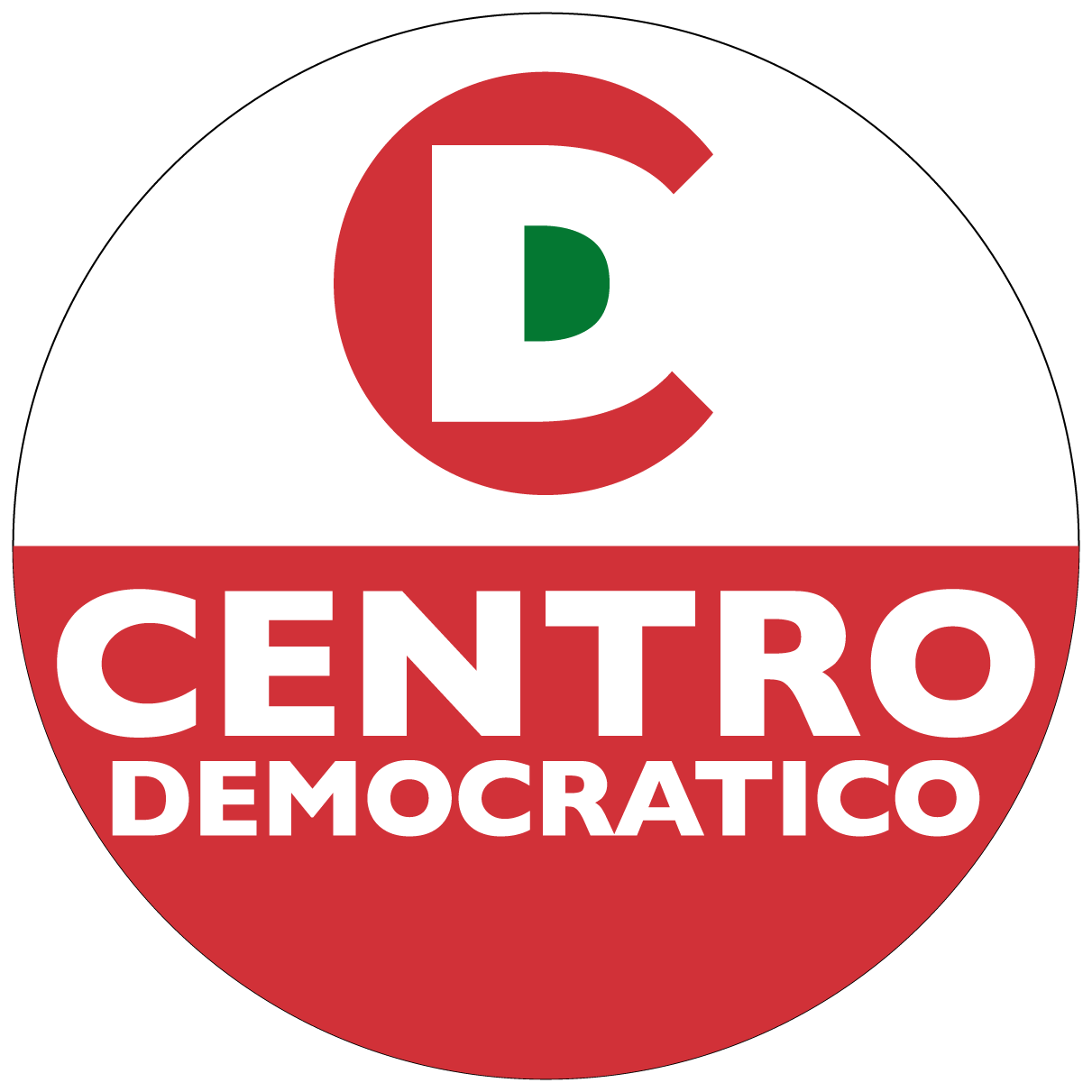 Logo del movimento / partito Centro Democratico